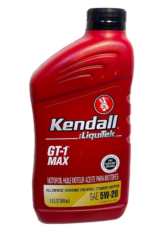 Моторна олива Kendall GT-1 MAX Premium Full-Synthetic 5w-20 — Kendall