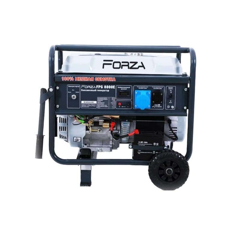 Генератор Forza FPG8800E 6.0/6.5 кВт з електрозапуском — FORZA
