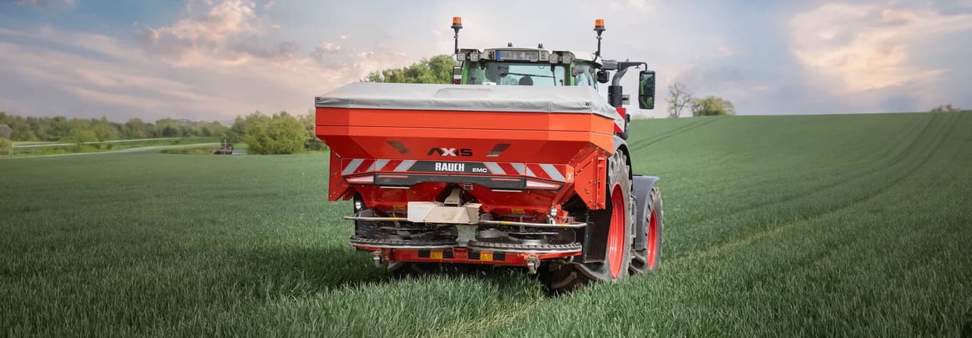 Fertilizer spreader RAUCH AXIS H 55 EMC +W ISOBUS — RAUCH