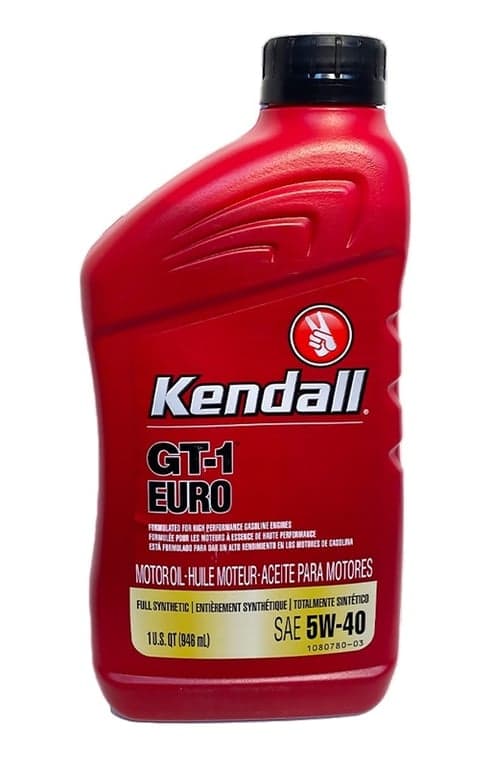Олива моторна Kendall GT-1 EURO Premium Full Synthetic 5W-40 — Kendall