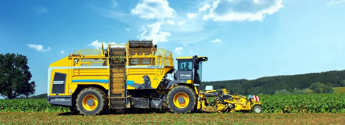 Beet harvester ROPA Panther 2S — ROPA