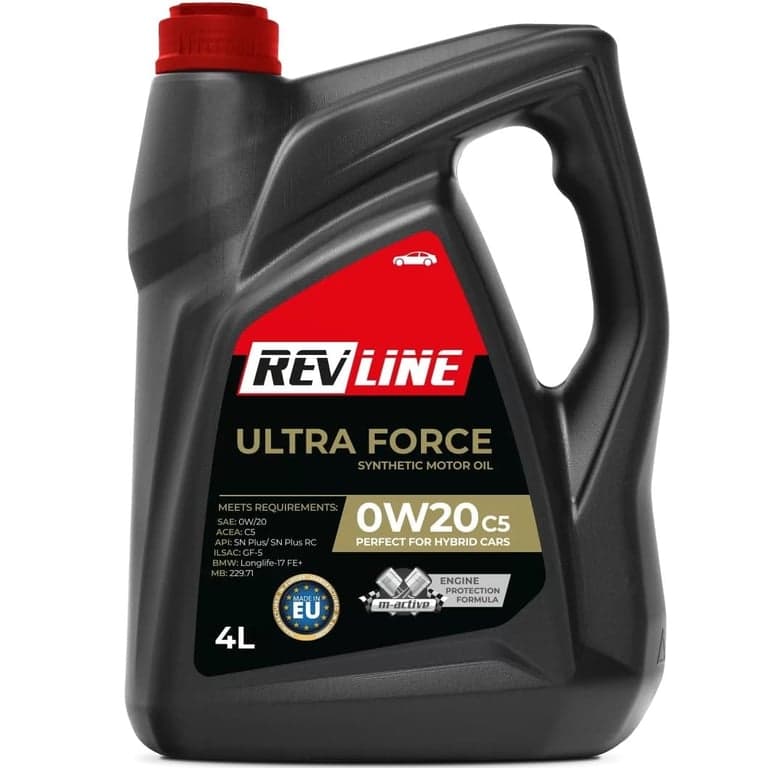 Revline моторна олива Ultra Force C5 0W-20 — Revline