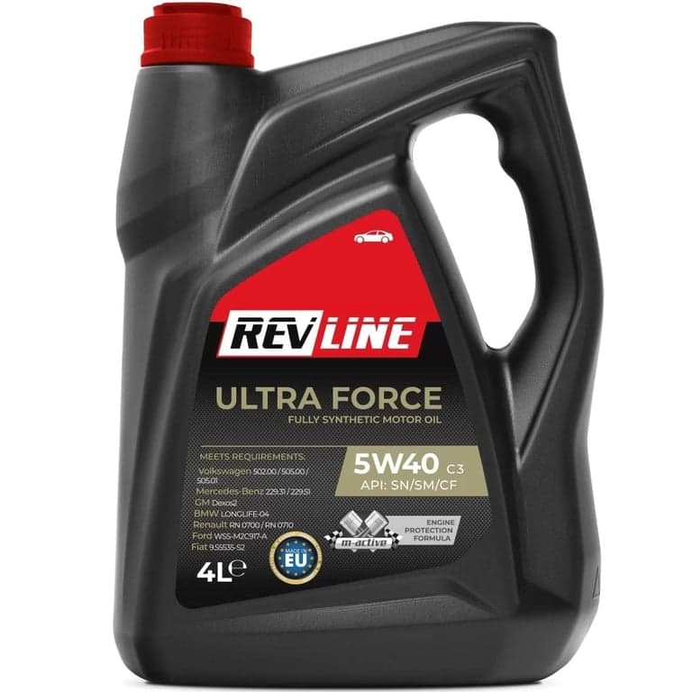 Revline моторна олива Ultra Force Synthetic 5W-40 — Revline