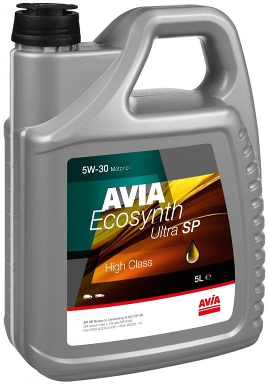 Avia моторна олива Ecosynth Ultra 5W-30 — AVIA