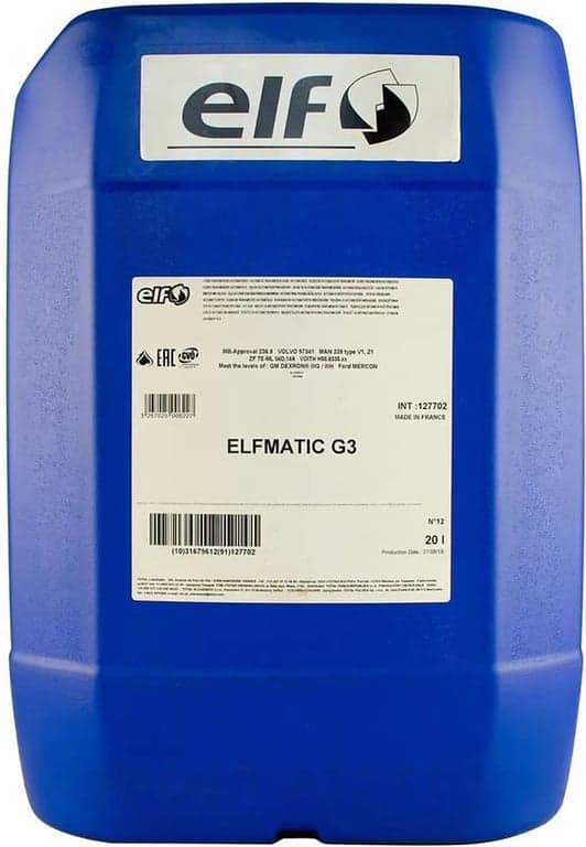 Elf трансмісійна олива Elfmatic G3 — Elf