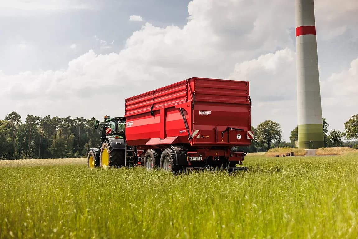 Tipping trailer Krampe BigBody 750 Carrier — Krampe