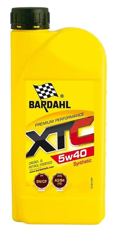 Bardahl моторна олива XTC 5W-40 — BARDAHL