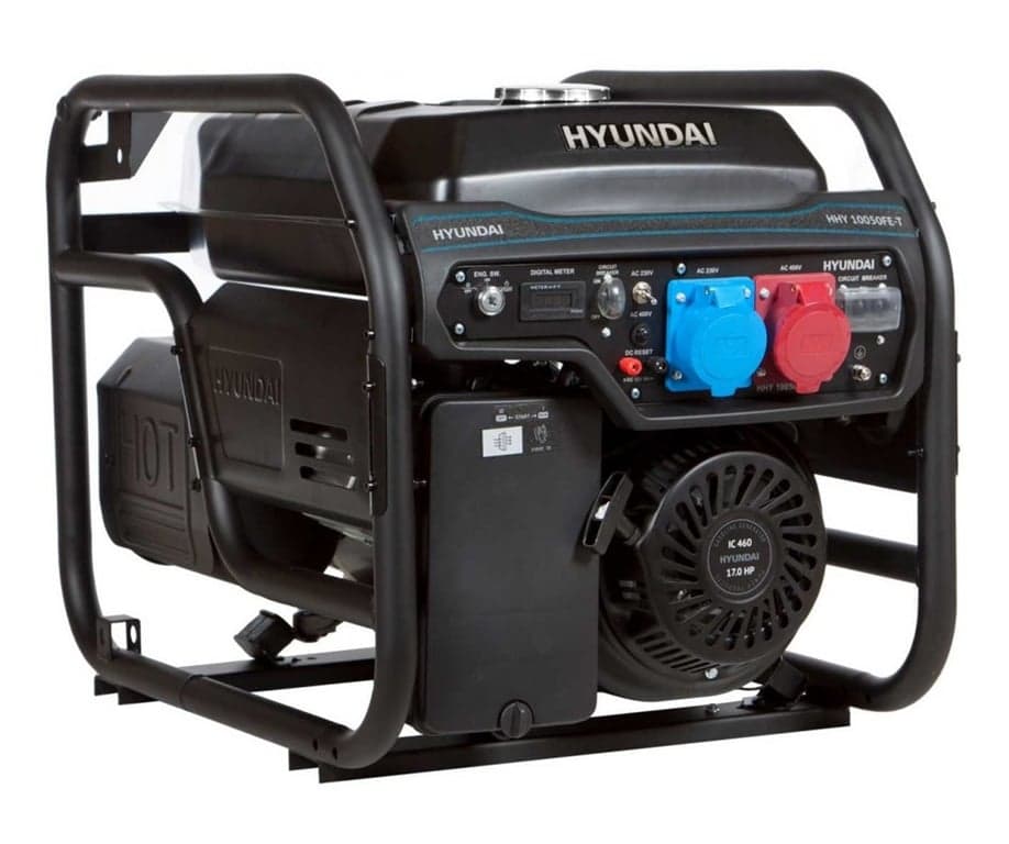 Генератор бензиновий HHY 10050FE-T — HYUNDAI
