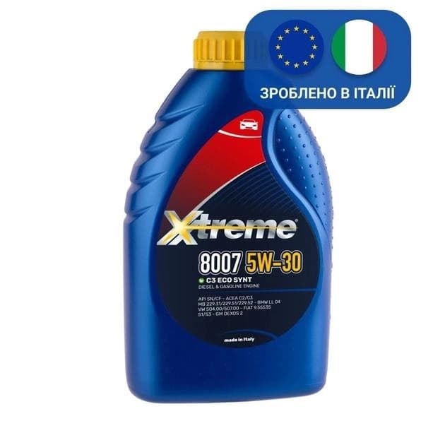 Олива моторна Xtreme 8007 C3 ECO SYNT 5W-30 — Xtreme