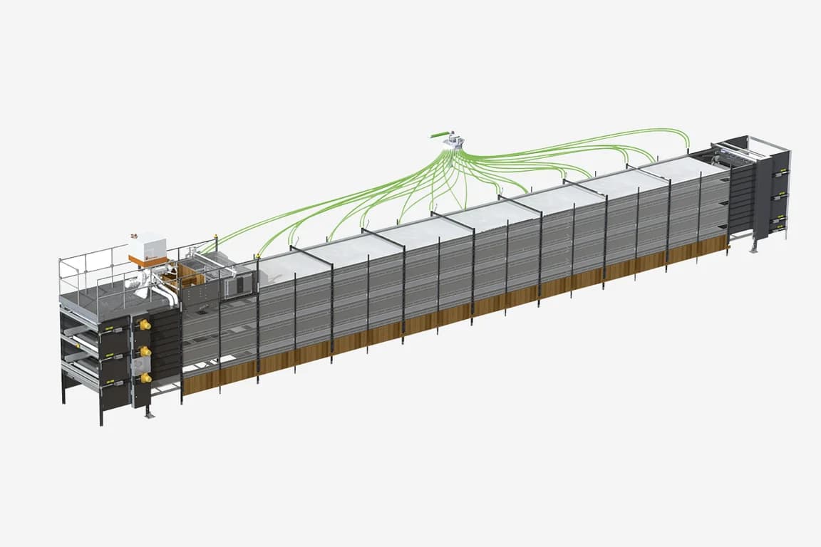 Manure separator & composter Big Dutchman OptiSec Porco — Big Dutchman