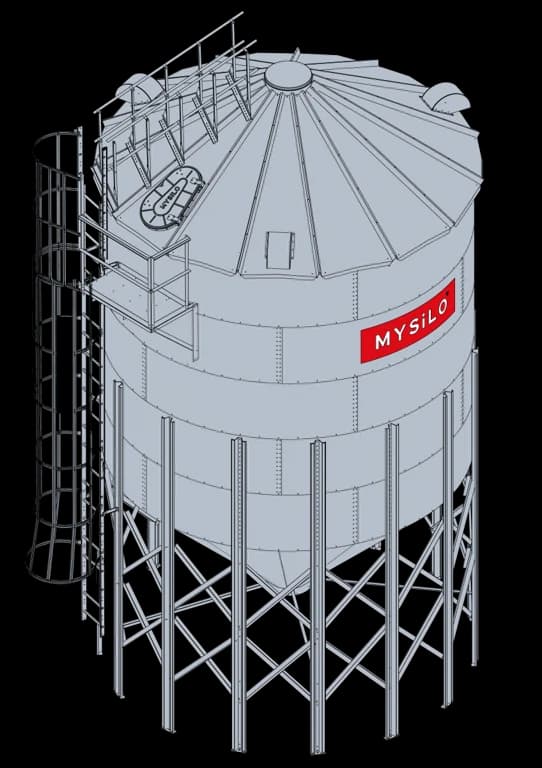Mysilo EHF Model Hopper Silo — Mysilo
