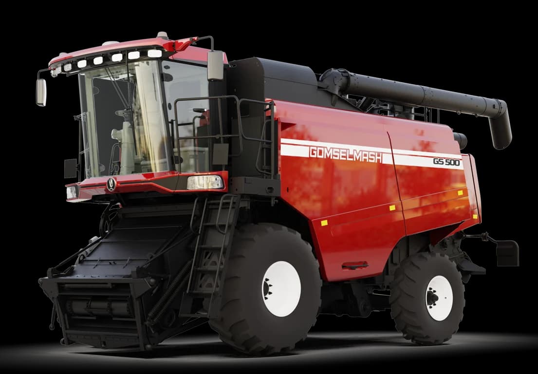 Combine harvester Gomselmash GS500 — Gomselmash