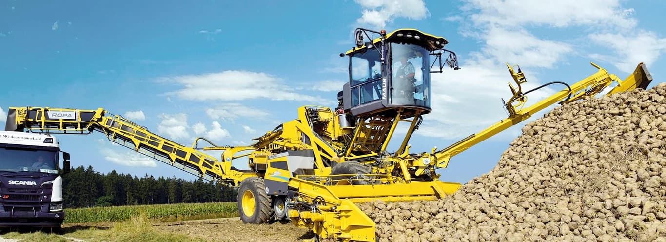 Beet cleaner loader ROPA Maus 6 — ROPA
