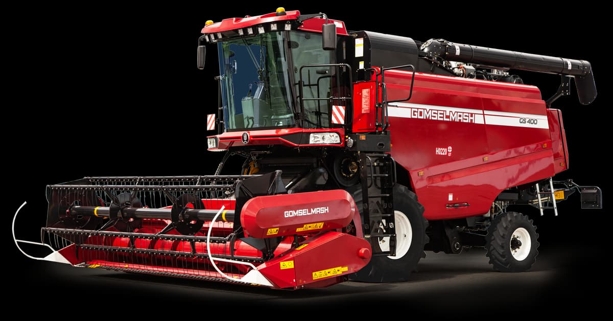 Combine harvester Gomselmash GS400 — Gomselmash