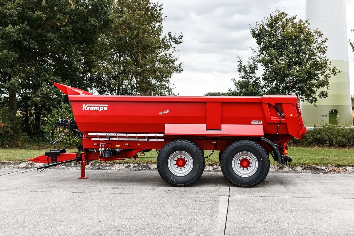 Tipping trailer Krampe HD 620T — Krampe