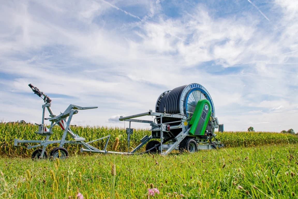 Hose-reel irrigator Bauer Rainstar E400 125-370 — Bauer