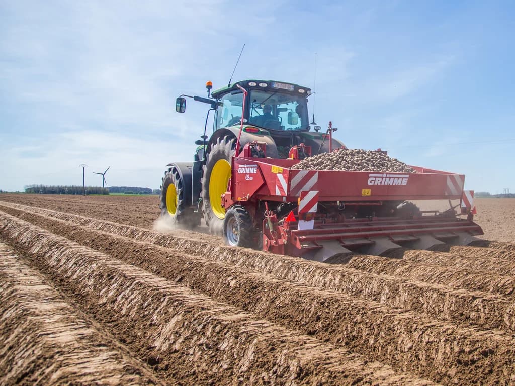 Potato planter GRIMME GL 410 — GRIMME