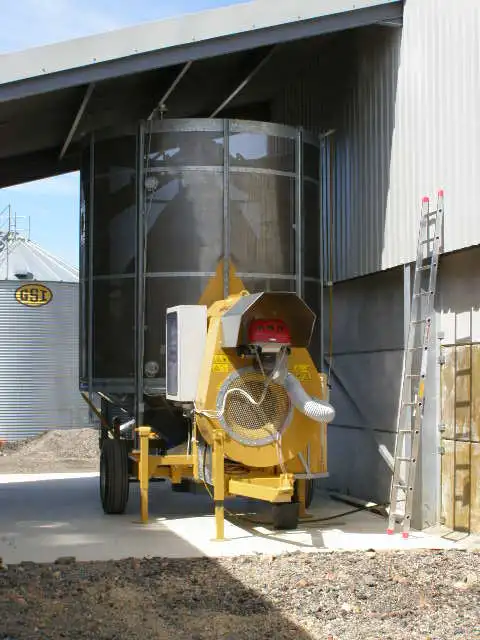 Grain dryer Mecmar D 14/125 F — Mecmar
