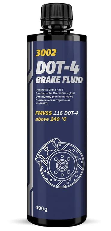 Mannol гальмівна рідина Brake Fluid DOT-4 — MANNOL