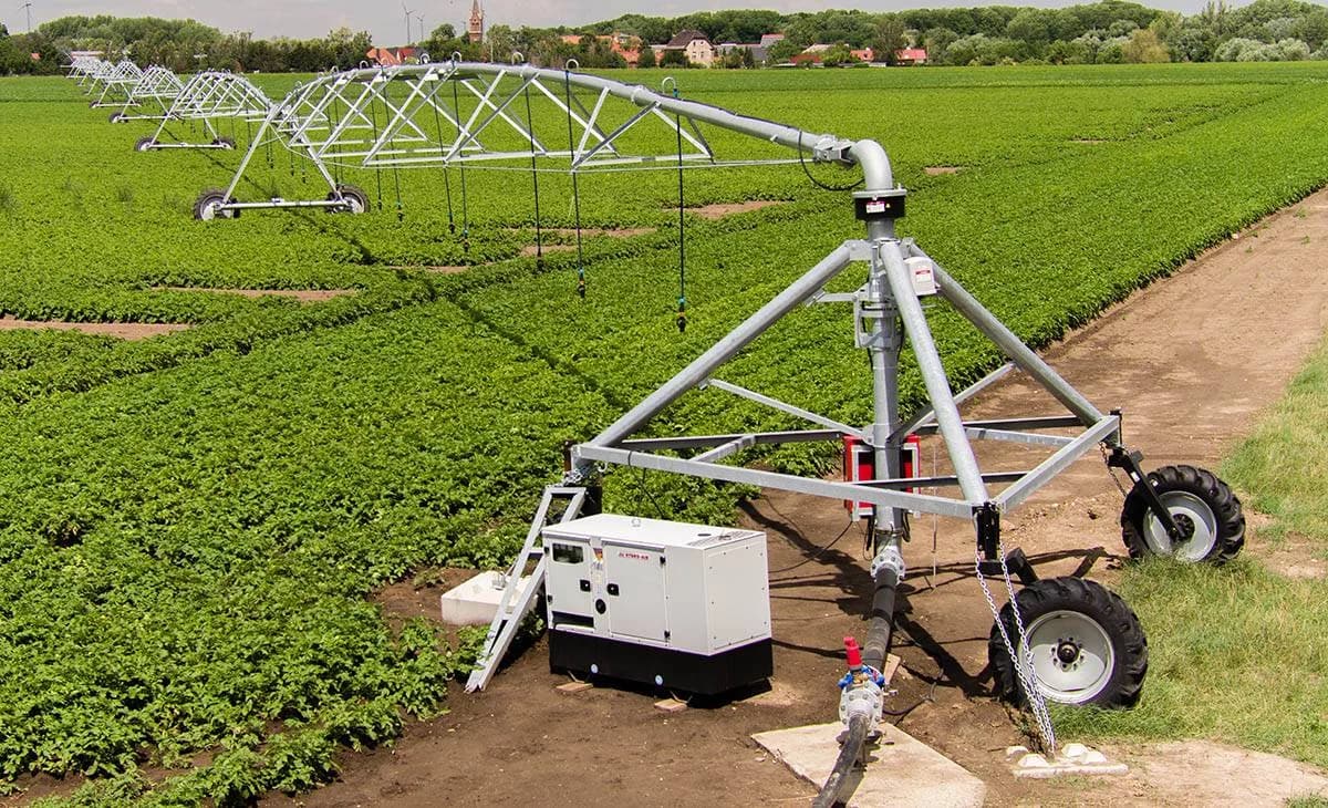 Center pivot Zimmatic 9500MP — Zimmatic