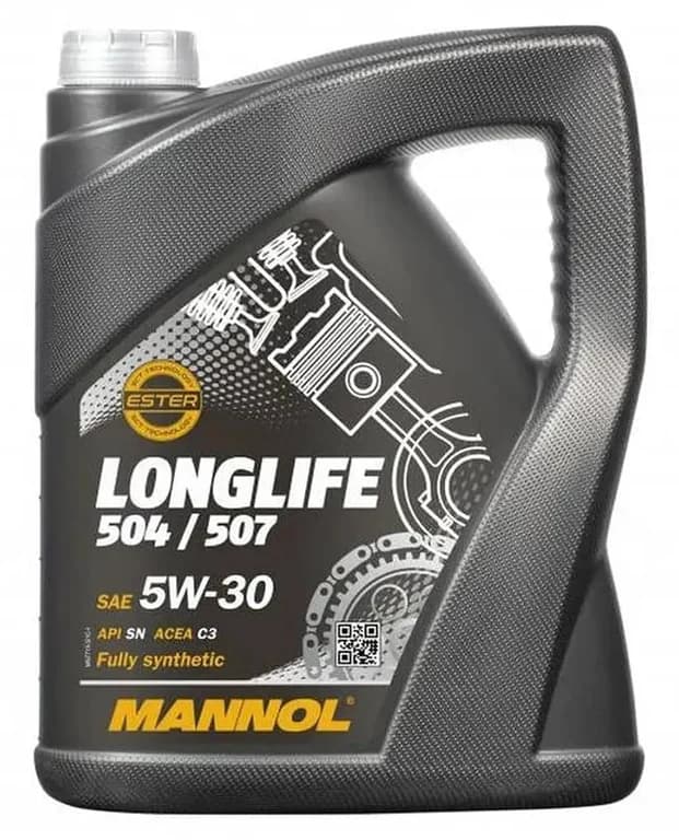 Mannol моторна олива Longlife 504/507 5W-30 — MANNOL