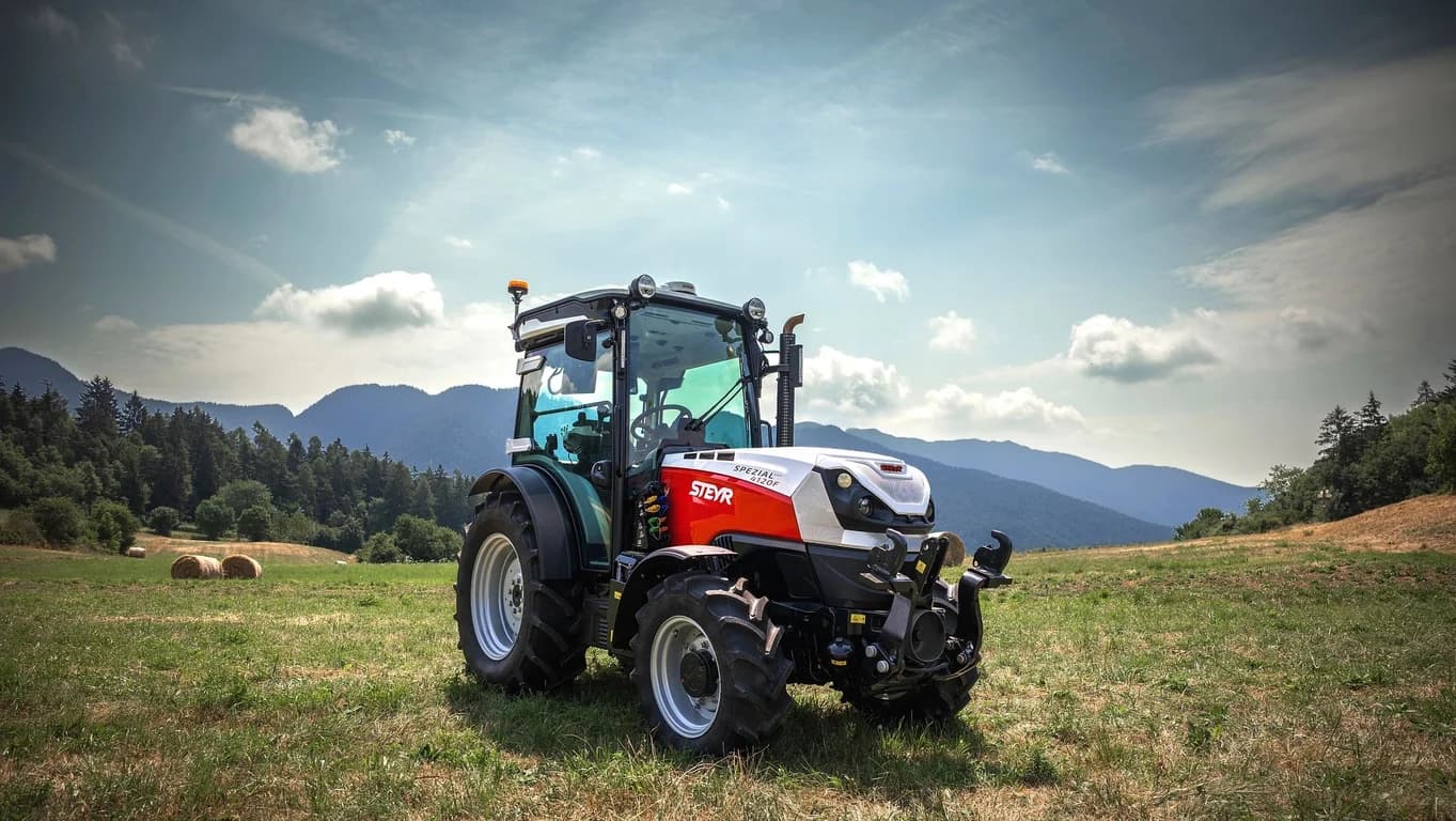 Orchard tractor Steyr 4100 SPEZIAL F CVT — Steyr
