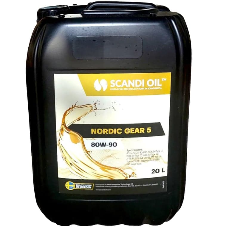 Scandi олива синтетична Nordic Gear 5 80W-90 — Scandi Oil