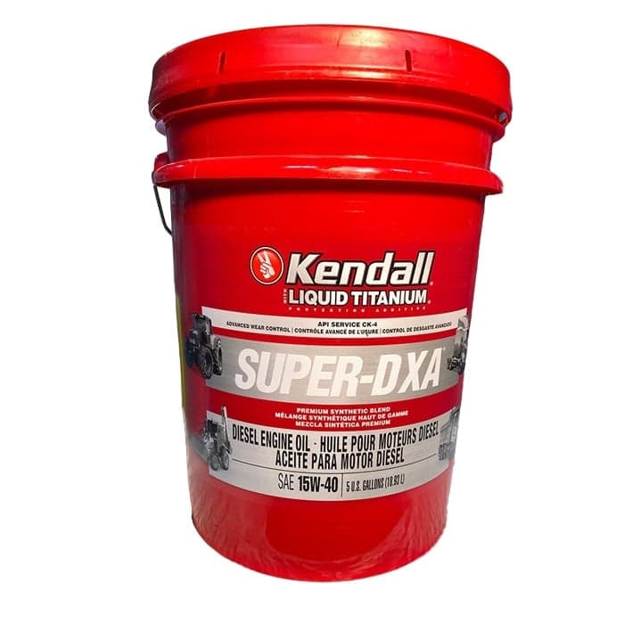 Моторна олива для важкої техніки Kendall SUPER D XA 15W40 — Kendall