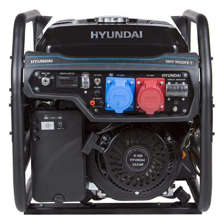Генератор бензиновий HHY 9050FE-T — HYUNDAI