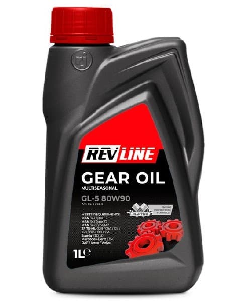 Revline трансмісійна олива GL-5 80W-90 — Revline