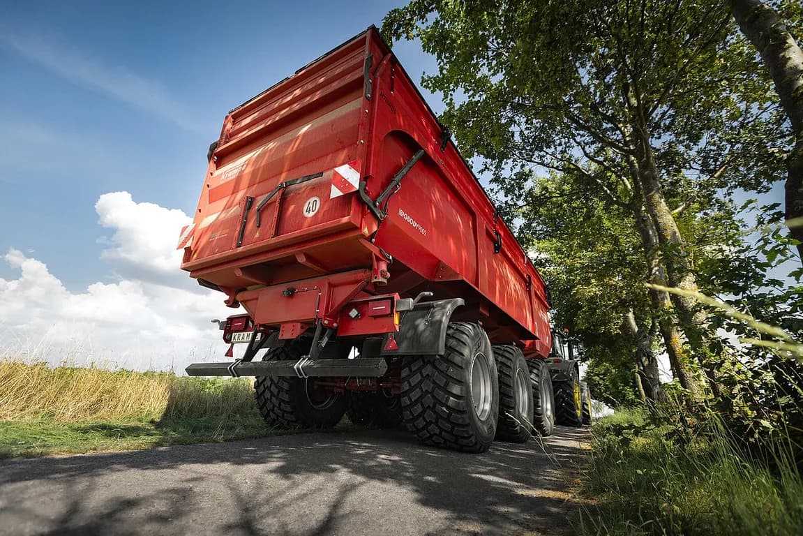 Tipping trailer Krampe BigBody 900S — Krampe