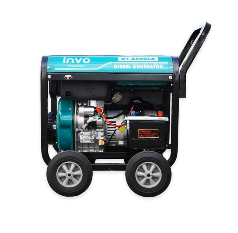 Генератор дизельний  INVO DT-6500EA,6/6,5кВт, 230/380В — INVO