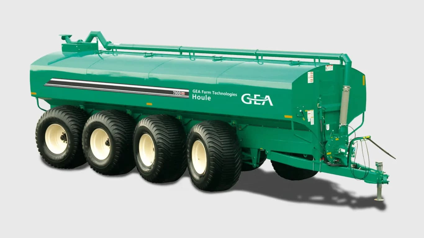 Slurry tanker GEA EL48 Steerable Manure Spreader — GEA