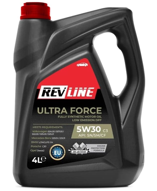 Revline моторна олива Ultra Force C3 5W-30 — Revline