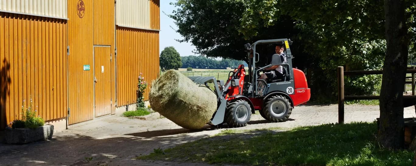 Wheel loader Weidemann Hoftrac 1160 — Weidemann