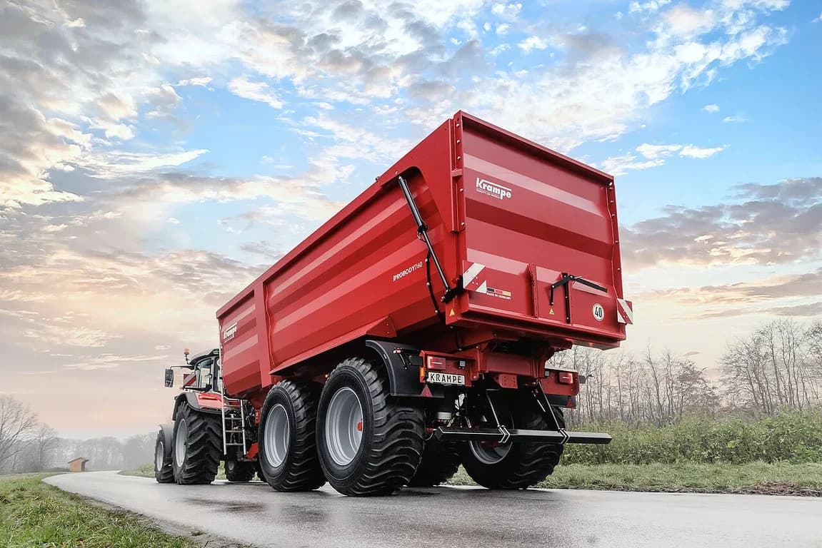 Tipping trailer Krampe ProBody 760 — Krampe