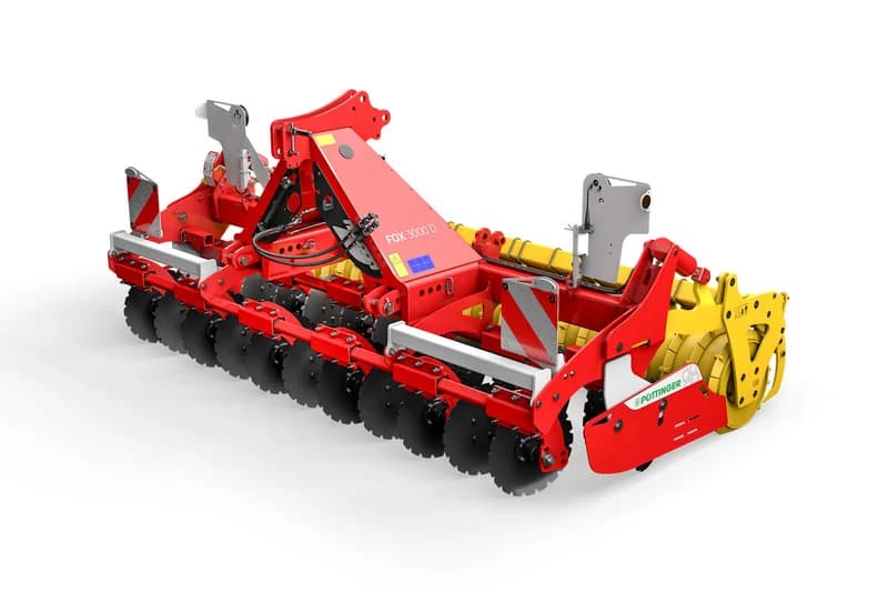 Disc harrow PÖTTINGER FOX 3000 D — PÖTTINGER