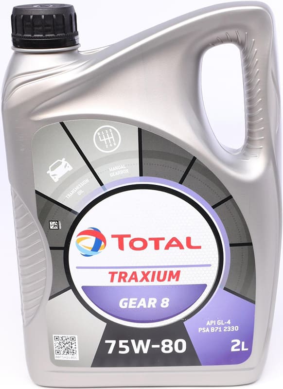 Купити Total трансмісійну оливу Traxium Gear 8 75W-80 на АДАМ УА
