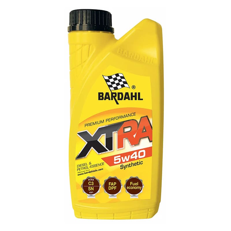 Buy Bardahl engine oil XTRA 5W-40 on ADAM UA