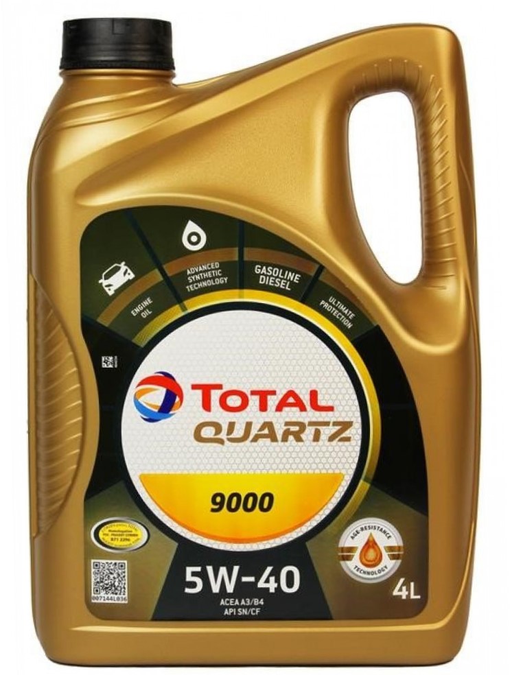 Купити Total моторну оливу Quartz 9000 5W-40 на АДАМ УА