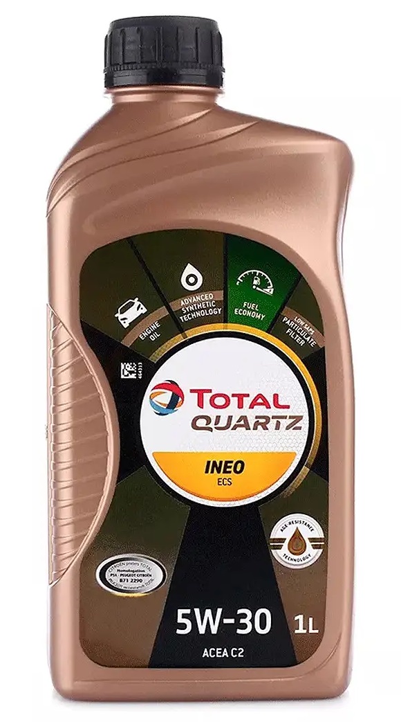 Купити Total моторну оливу Quartz Ineo Ineo ECS 5W-30 на АДАМ УА