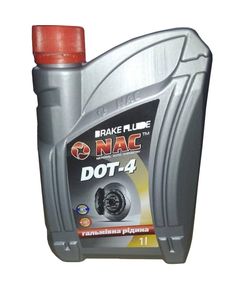 NAC гальмівна рідина DOT-4