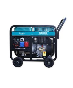 Генератор дизельний INVO DТ-10000EA,9/10кВт, 230/380В