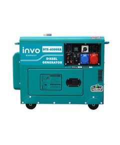 Генератор дизельний INVO DТS-6500EA у кожусі, 6/6,5кВт, 230/380В