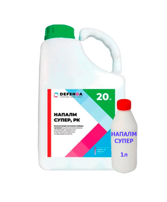 Гербіцид Напалм Супер 1 л — препарат суцільної дії для знищення всіх видів бур'янів