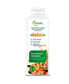Мікродобриво для бобових Biofield — комплекс із молібденом для сої, гороху та нуту (1 л), Тара: 1 л