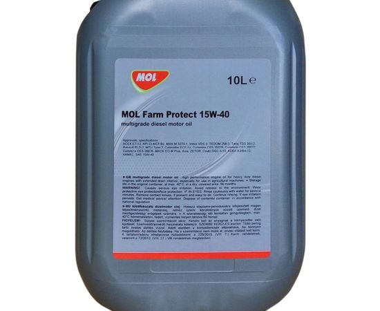 Купить MOL моторное масло Farm Protect 15W-40 на АДАМ УА