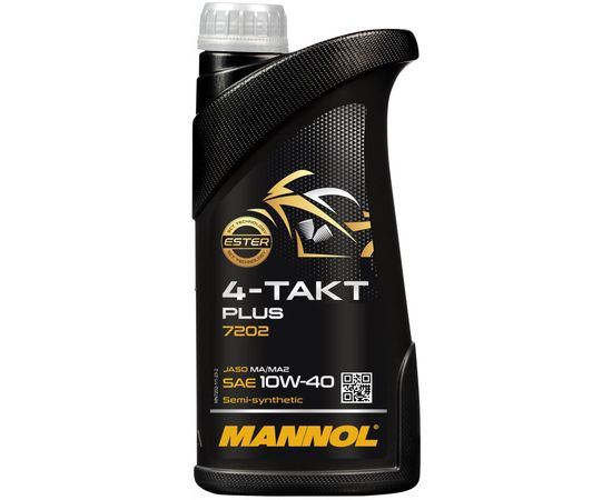 Купити Mannol моторну оливу 4-Takt Plus 10W-40 7202 на АДАМ УА