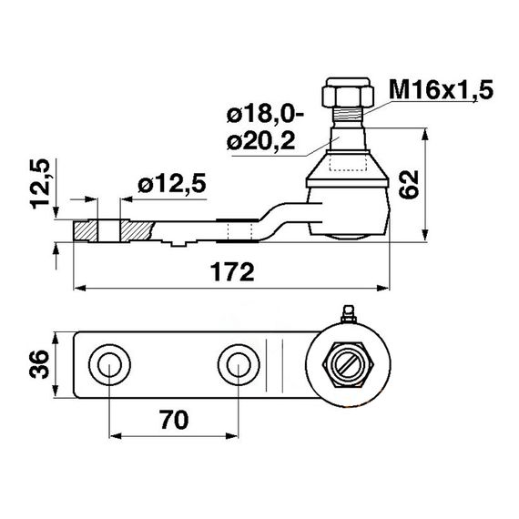 670120.0 Головка косы жатки