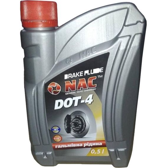 NAC гальмівна рідина DOT-4